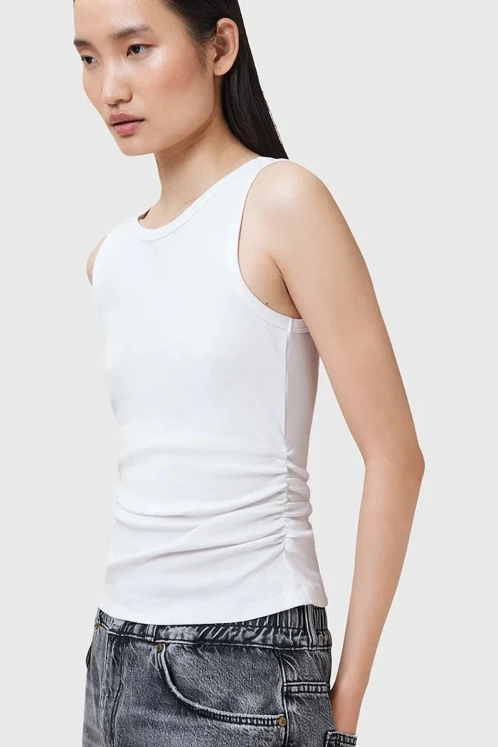 Top AllSaints de algodón y elastano para mujer KATARINA