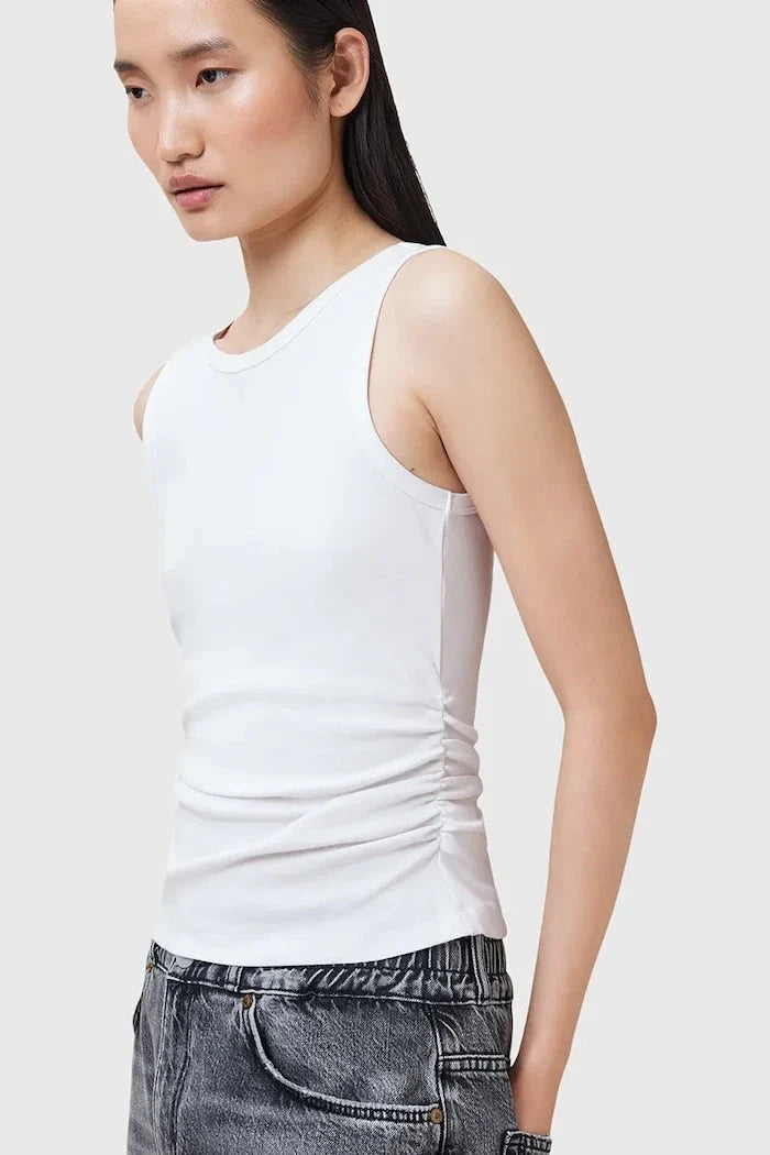 Top AllSaints de algodón y elastano para mujer KATARINA