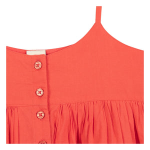 Bonton - Vestido sin tirantes Nicky | Rojo