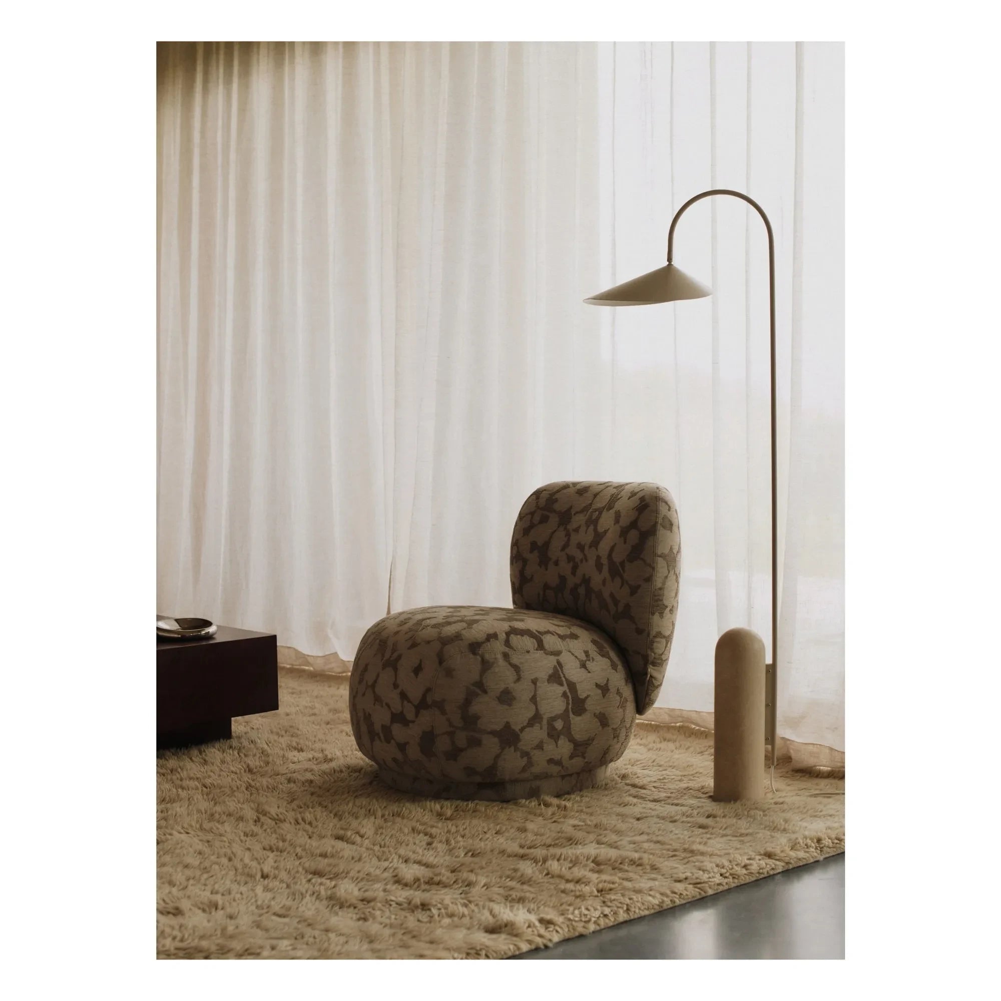 Ferm Living - Sofá Rico Piccolo Cilla | Marrón topo
