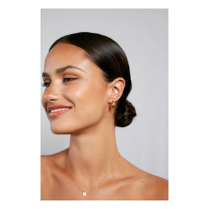Anni Lu - Pendientes Curve Petites | Oro