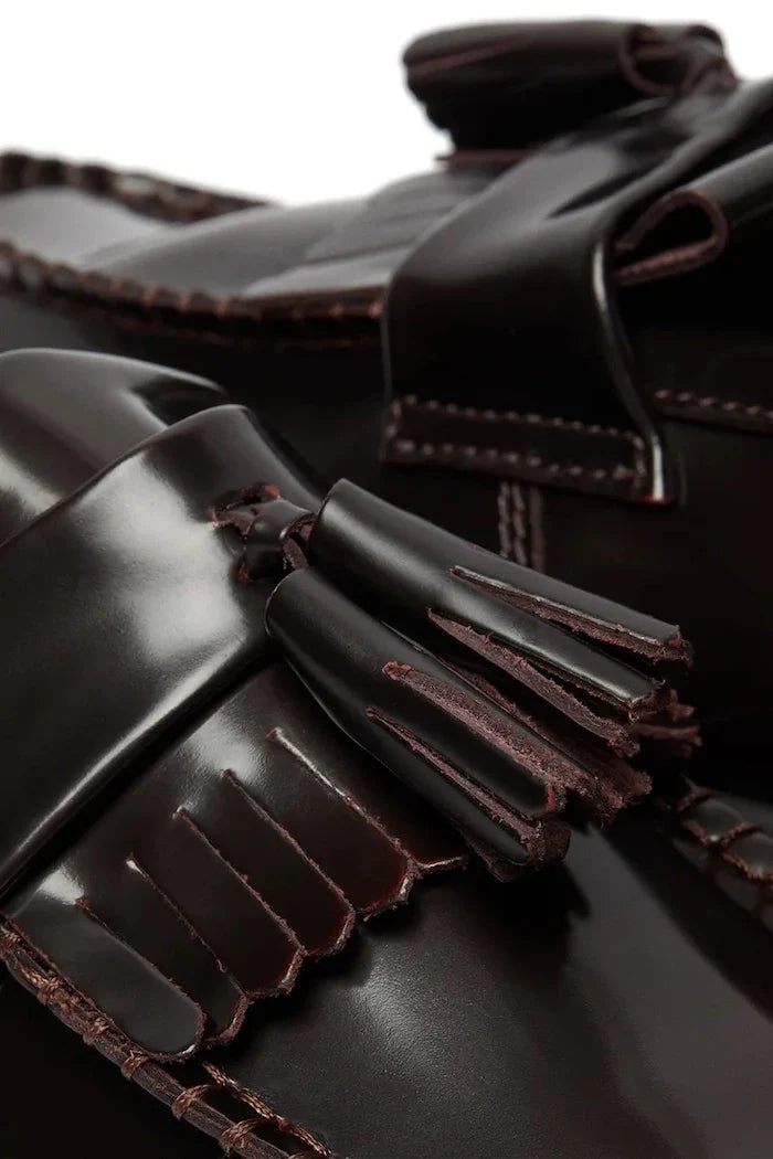 Mocasines de piel con borlas Adrian Dr. Martens