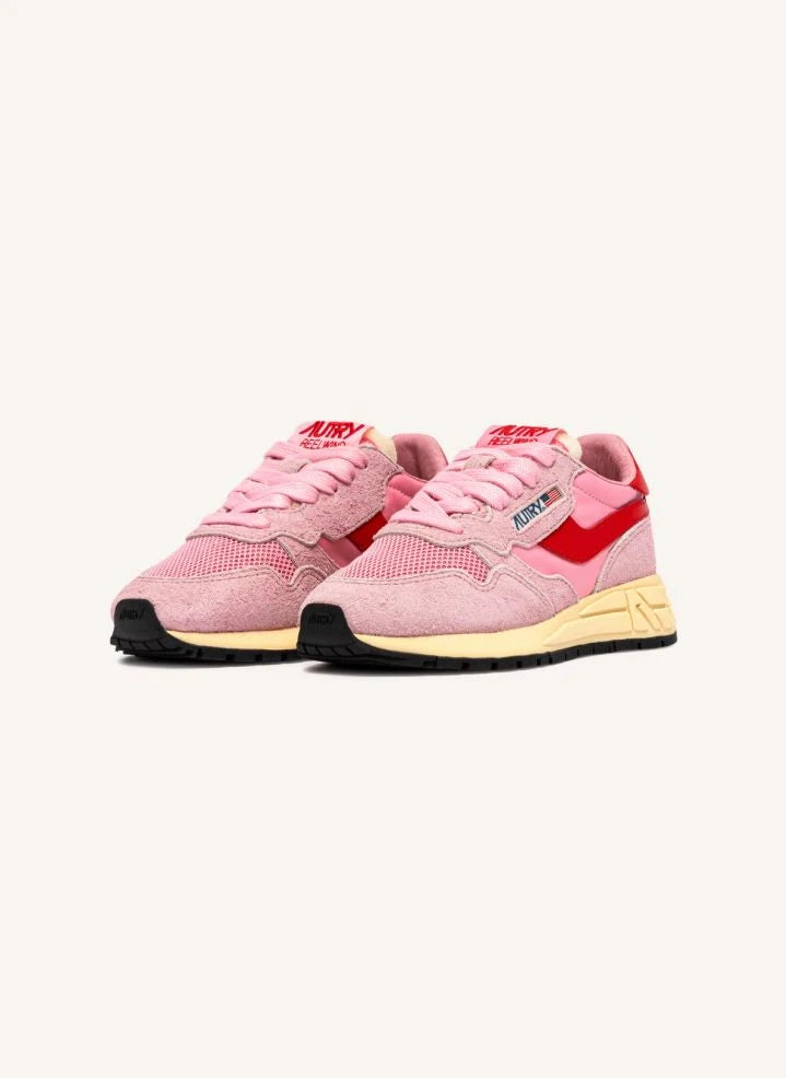 Autry - Reelwikid Zapatillas de Ante Bajas | Rosa