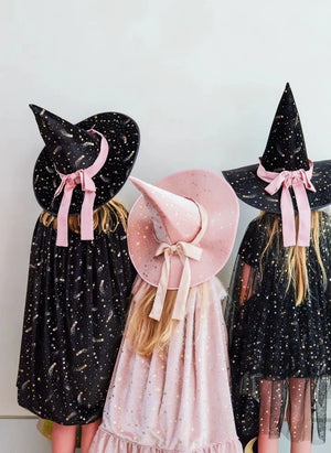Mimi & Lula - Ethel Cadı Pelerini | Siyah