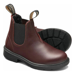 Blundstone - Botines Chelsea de Piel Lisa | Borgoña