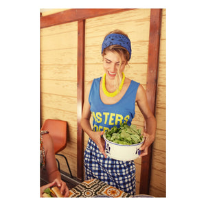 Sisters Department - Camiseta de tirantes Olivia Cotton | Azul
