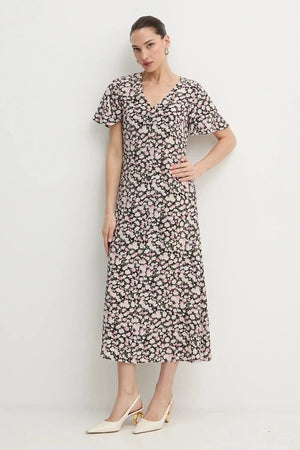 Vestido de seda Weekend Max Mara PAGINE