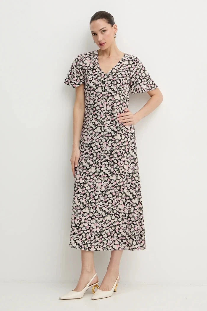 Vestido de seda Weekend Max Mara PAGINE