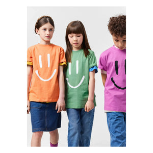Molo - Camiseta de algodón orgánico Roxo Smile | Verde