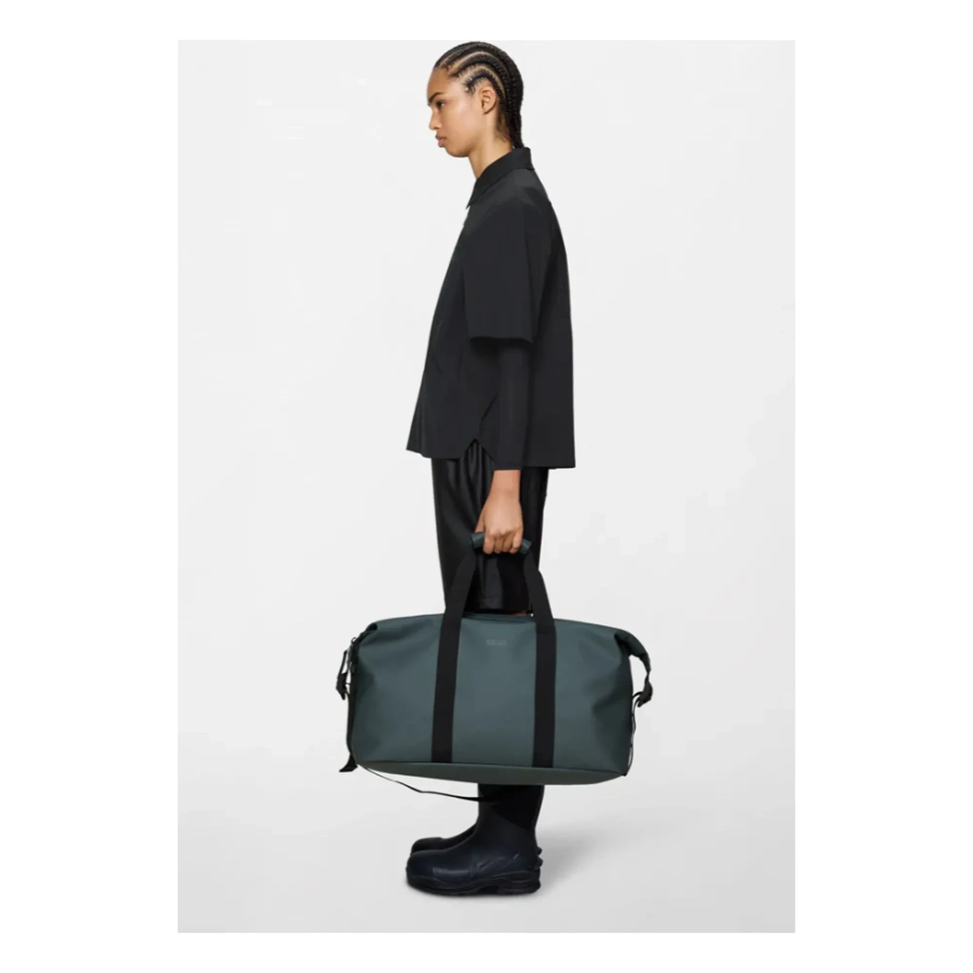 Rains - Bolsa de fin de semana Hilo W3 | Gris oscuro