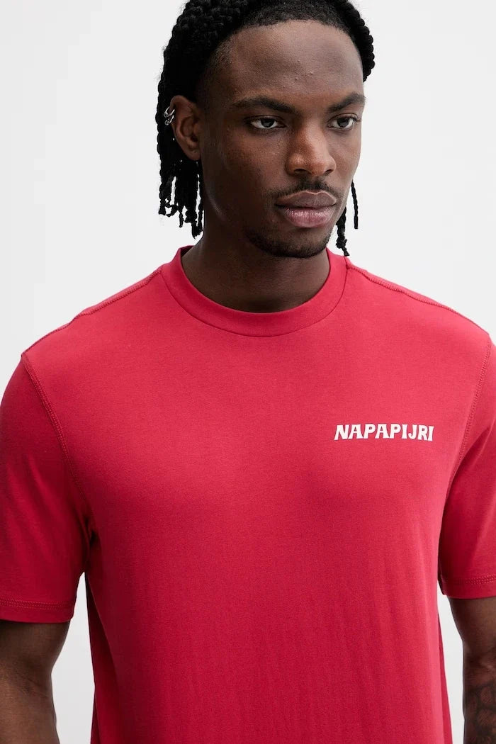 Camiseta de algodón Napapijri S-SOL