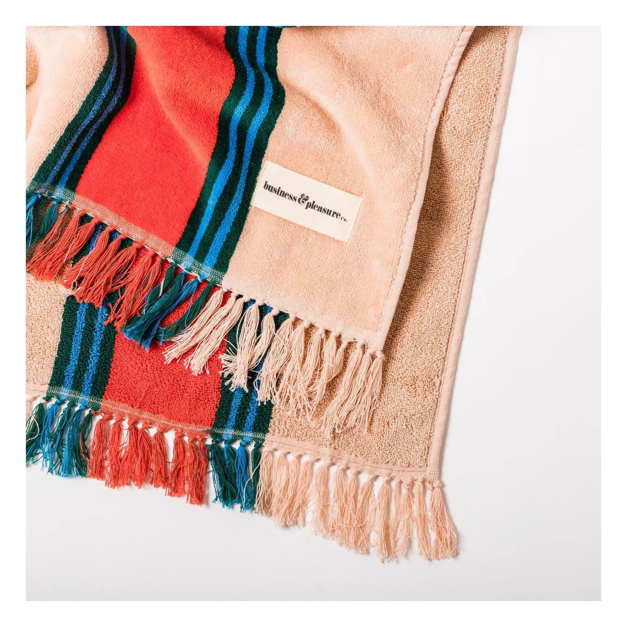 Business & Pleasure Co. - Toalla de playa | Rosa