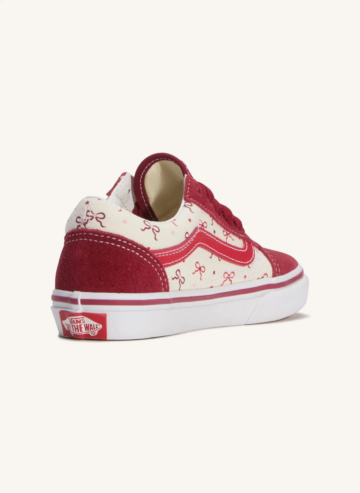 Vans - Old Skool Zapatillas con Cordones Anudados | Rojo