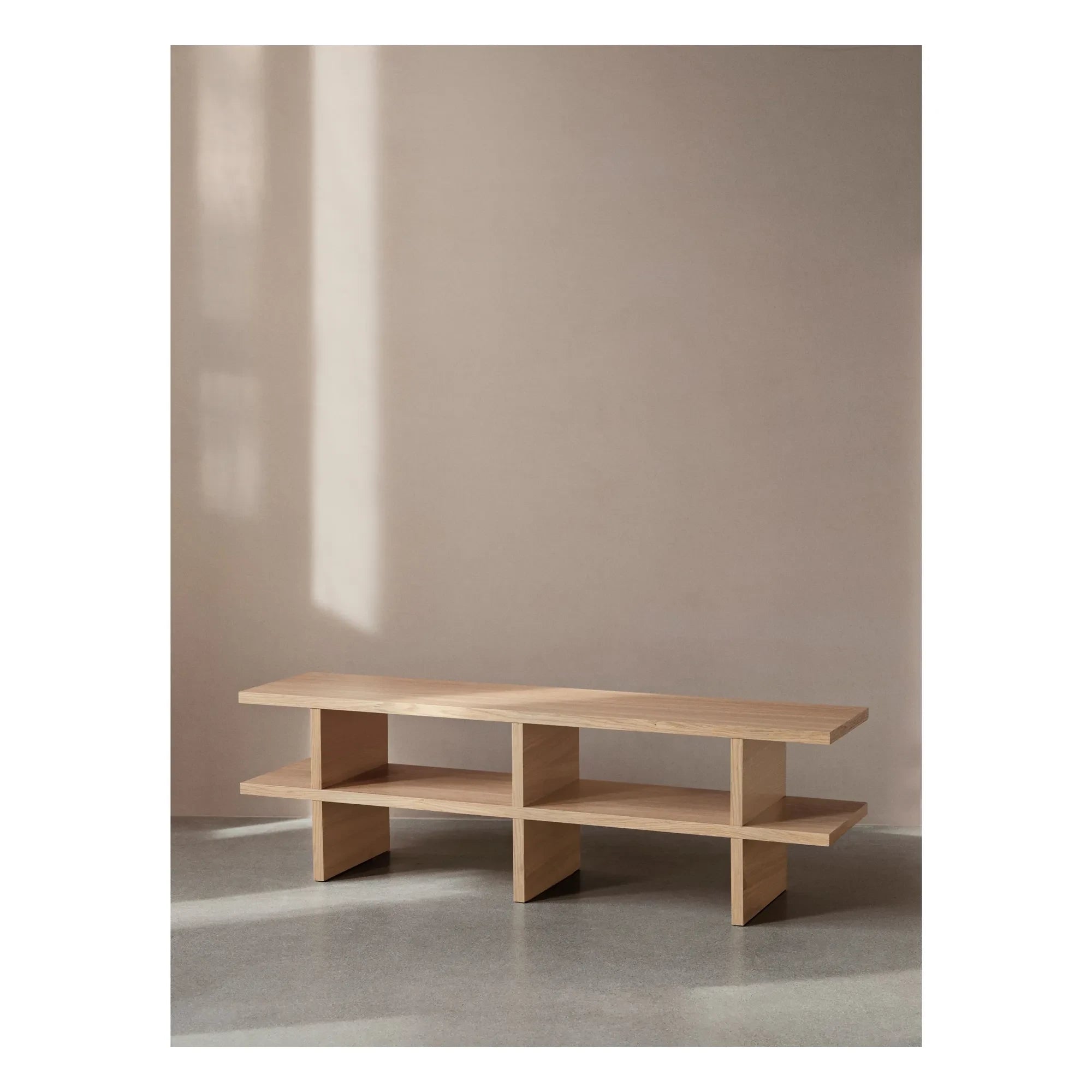 Ferm Living - Banco Kona de roble | Roble