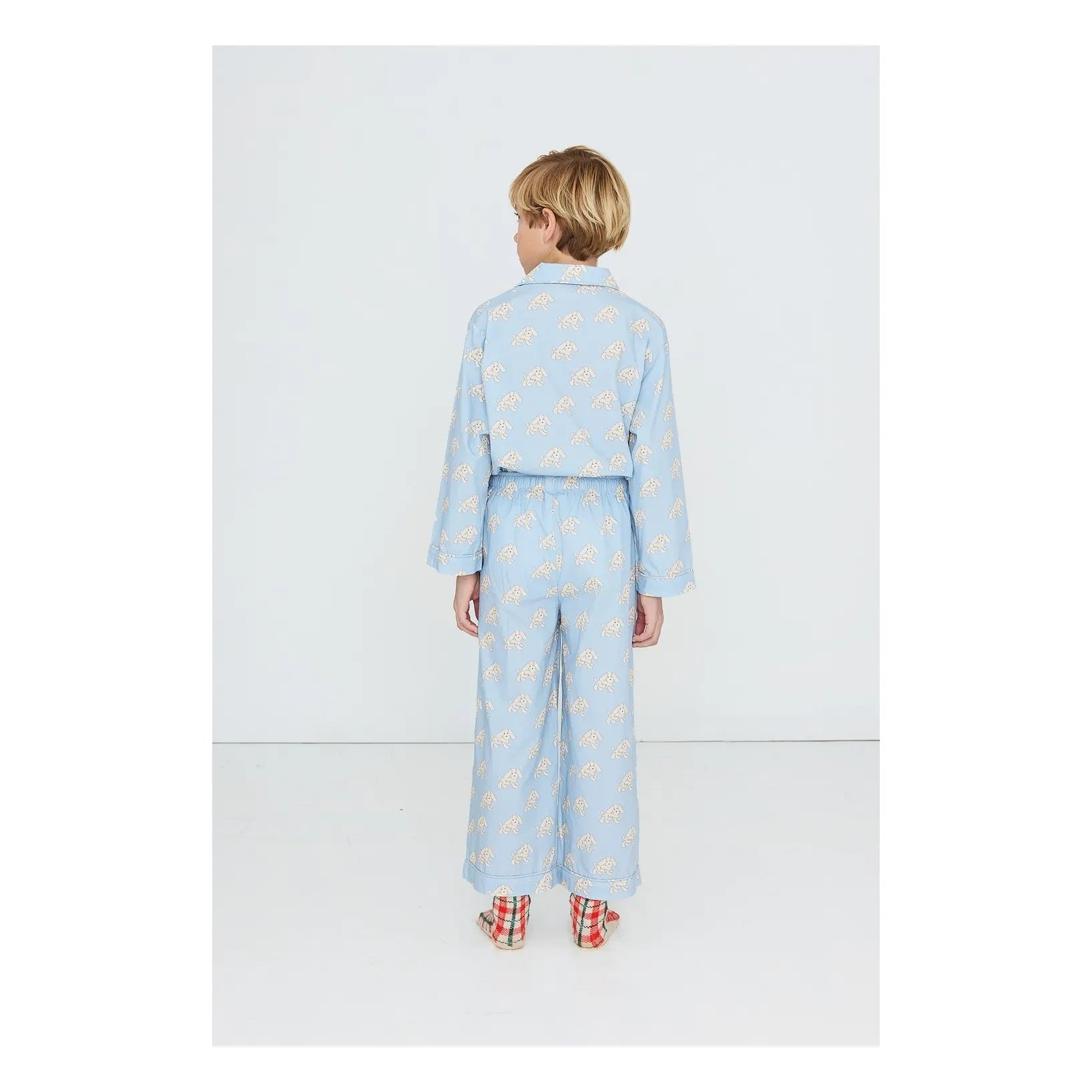 Tinycottons - Pijama azul claro para perros