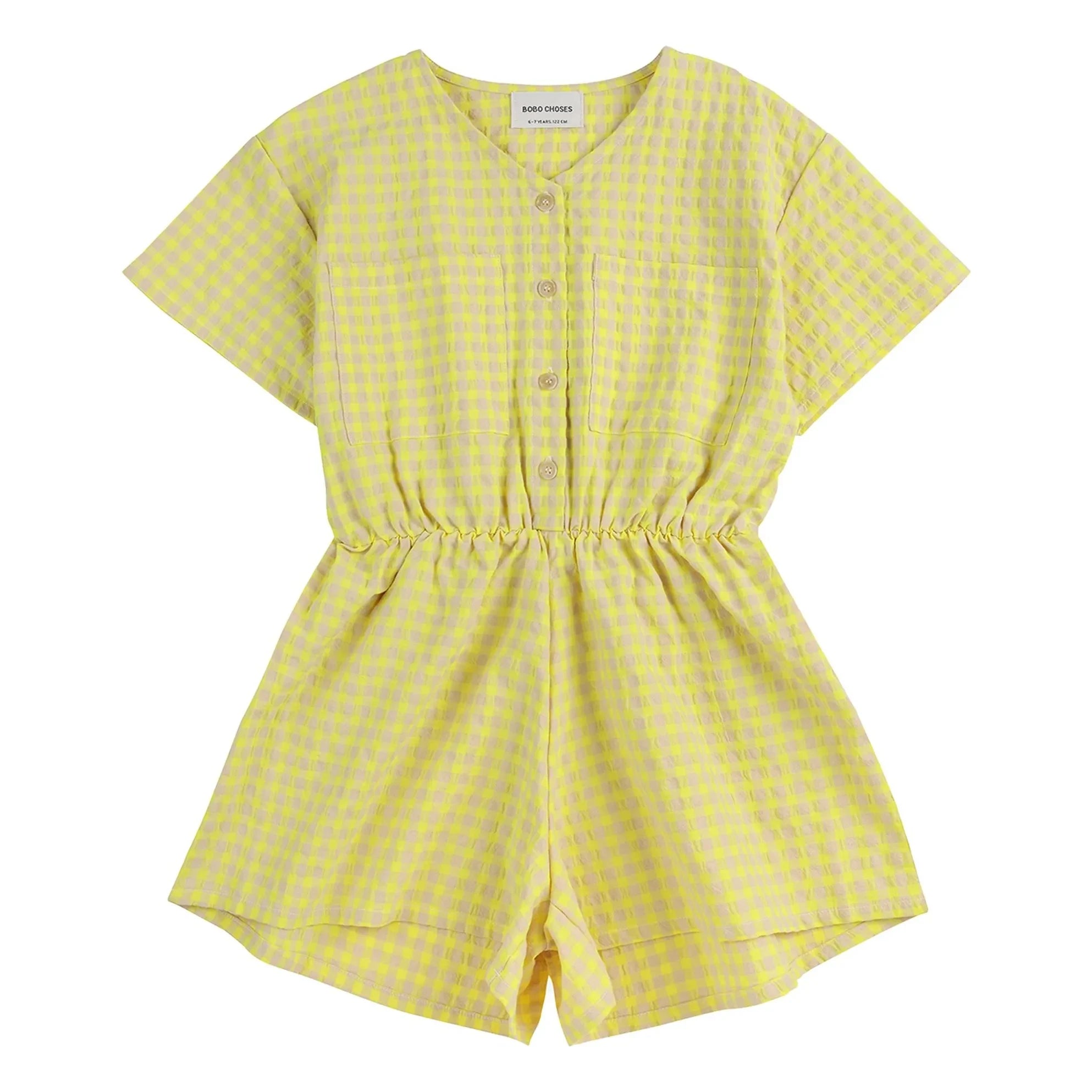 Bobo Choses - Vichy Tulum | Amarillo