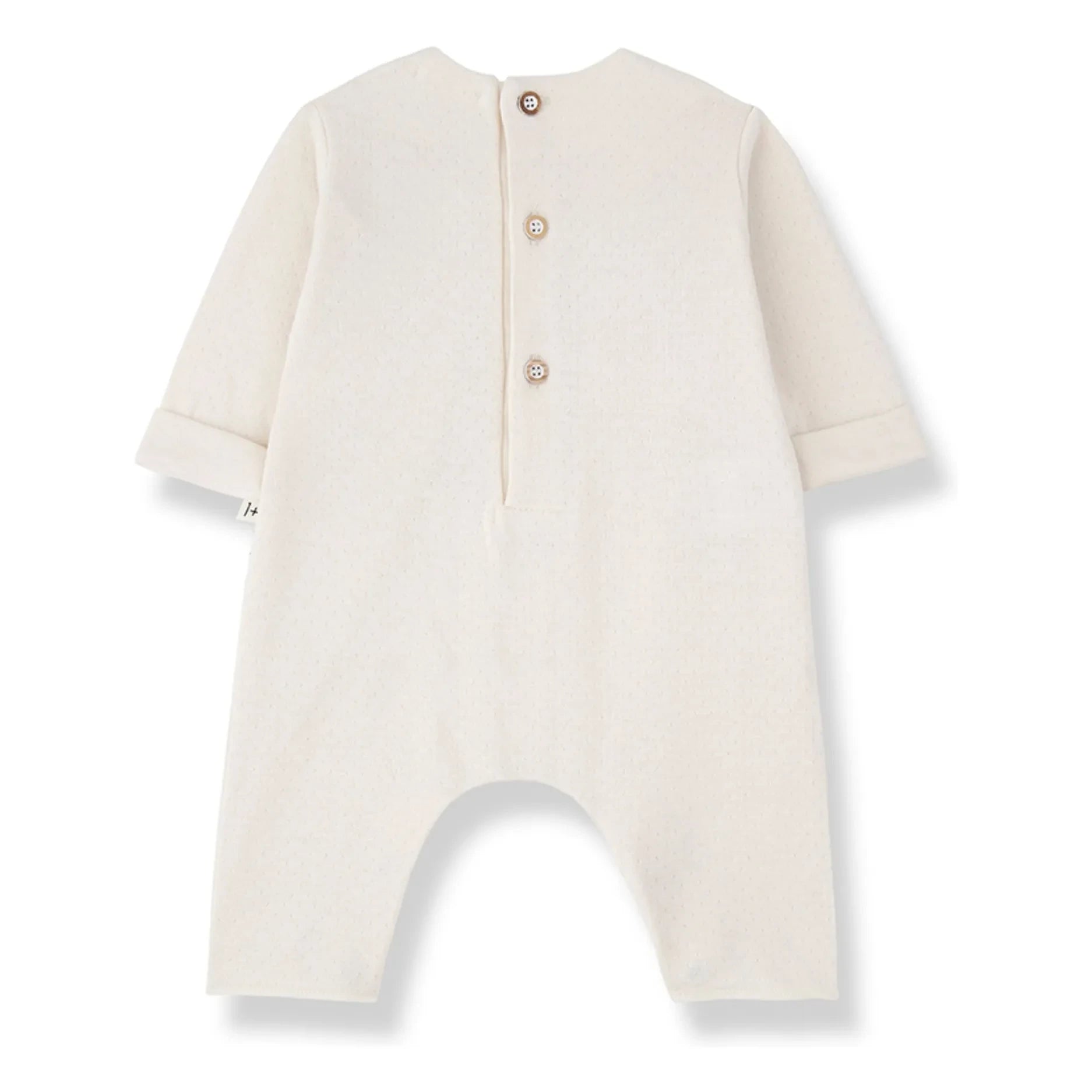 1+ in the family - Mono Margot de punto calado | Crudo