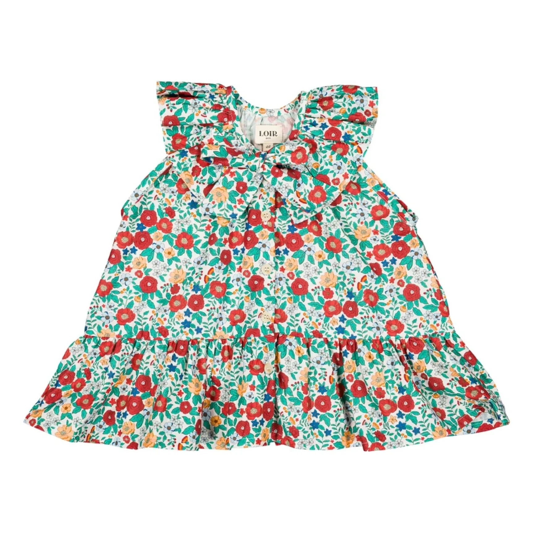 Loir - Blusa Hortense Fleurie | Rojo