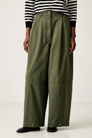 Pantalones de algodón para mujer Weekend Max Mara WKDBACCA