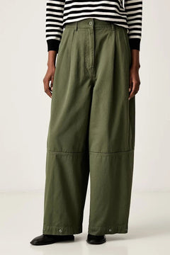 Pantalones de algodón para mujer Weekend Max Mara WKDBACCA