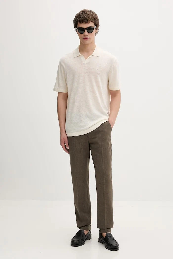 Polo de lino para hombre Les Deux