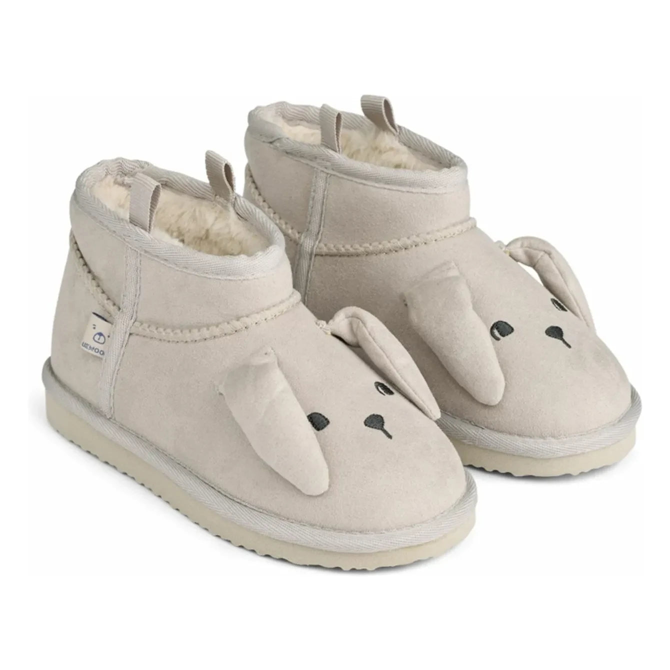 Liewood - Zapatillas Alban Lapin de fibra reciclada | Gris claro