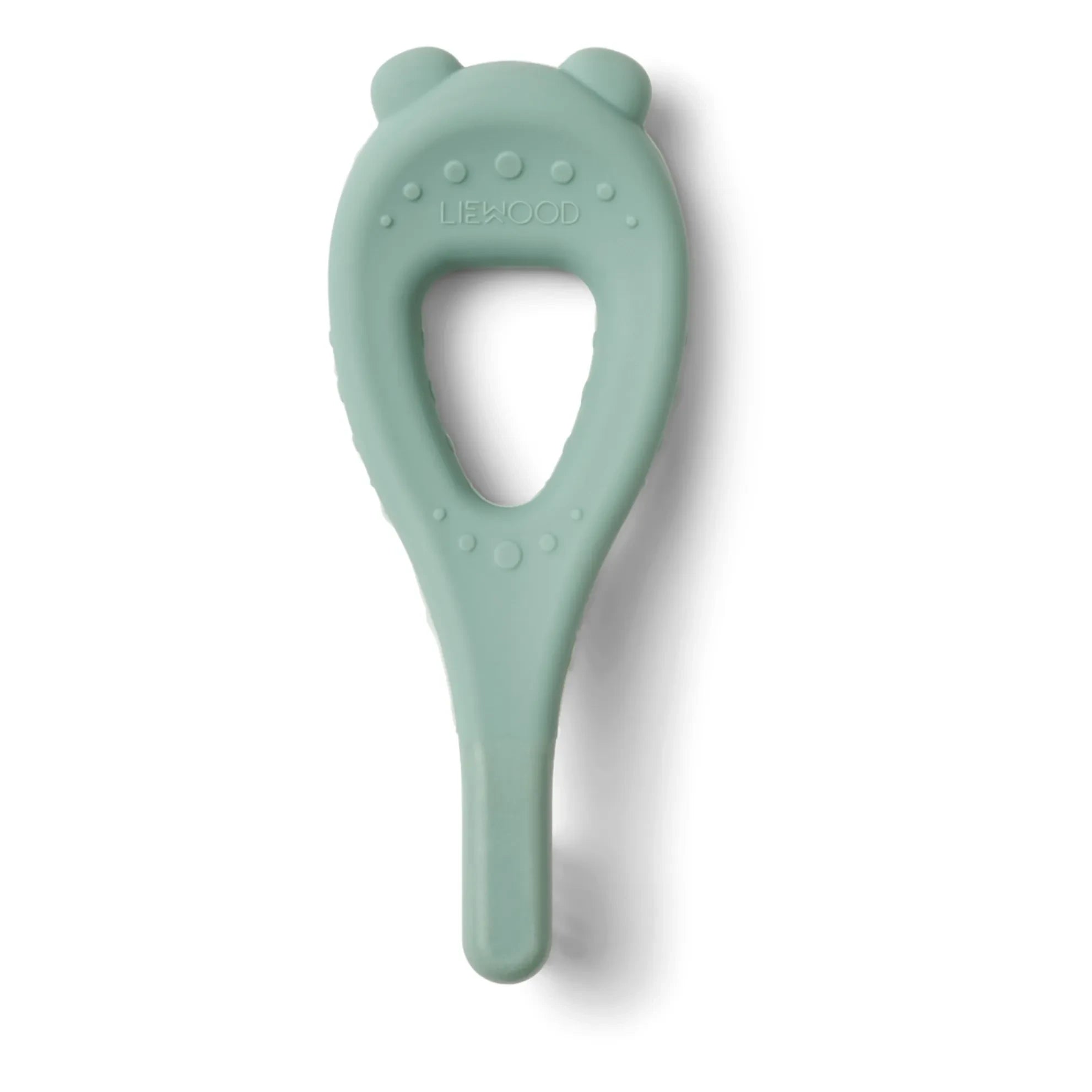 Liewood - Cepillos de dientes de silicona Janelle para bebé - Paquete de 2 | Menta