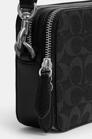 Bandolera Coach de cuero