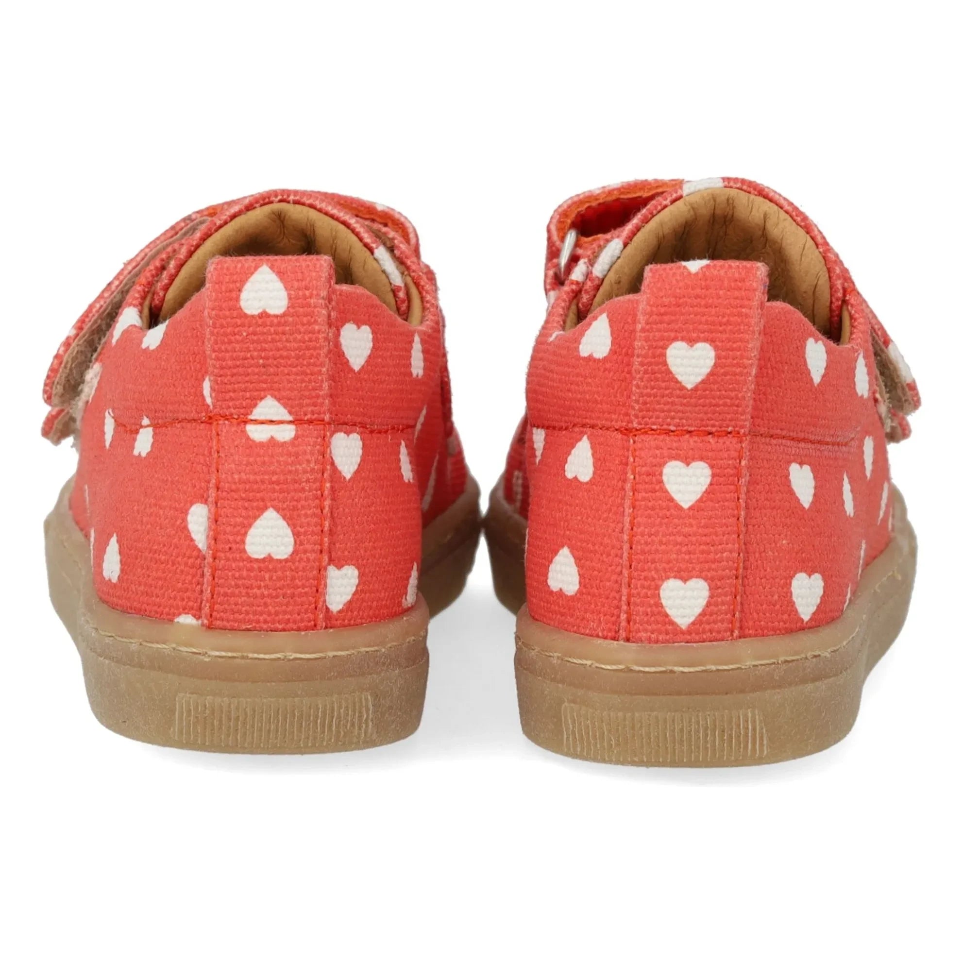 Angulus - Zapatillas deportivas Mini Hearts Double Scratch | Rojo