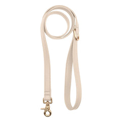 Cafide - Collar de perro de cuero vegano | Beige