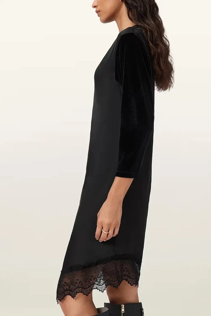 Vestido de terciopelo AllSaints