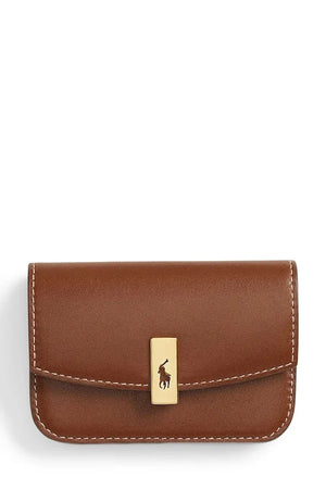 Cartera de cuero Polo Ralph Lauren