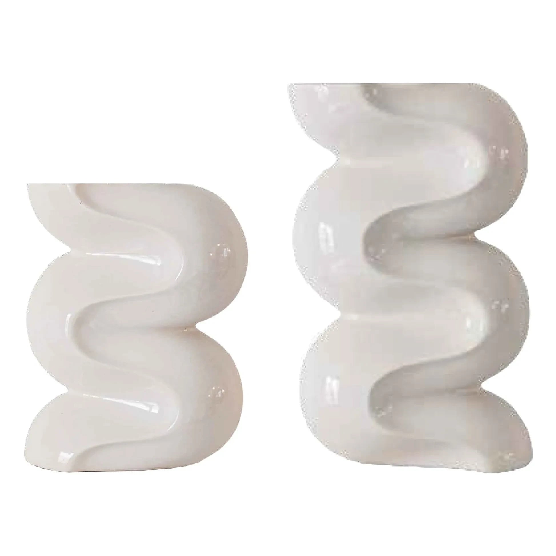 Cosin - Candelabros Ganache - Juego de 2 | Crema
