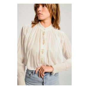 Virginie de Vinster - Camisa Santiago | Blanco