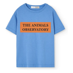 The Animals Observatory - Rooster The Animals Observatory Organik Pamuk Tişört | Mavi