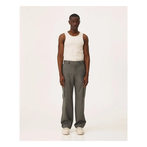 Noyoco - Pantalones Cargo de Algodón Orgánico | Caqui