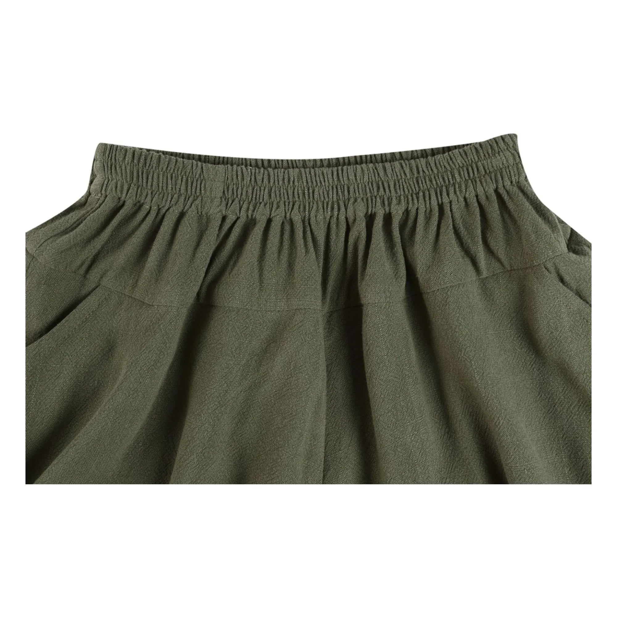 Donsje - Shorts Mazena Lin | Caqui oscuro