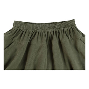 Donsje - Shorts Mazena Lin | Caqui oscuro