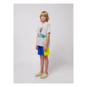 Bobo Choses - Bañador tipo bermuda con bloques de color | Azul