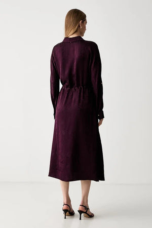 Vestido acampanado de viscosa Liu Jo