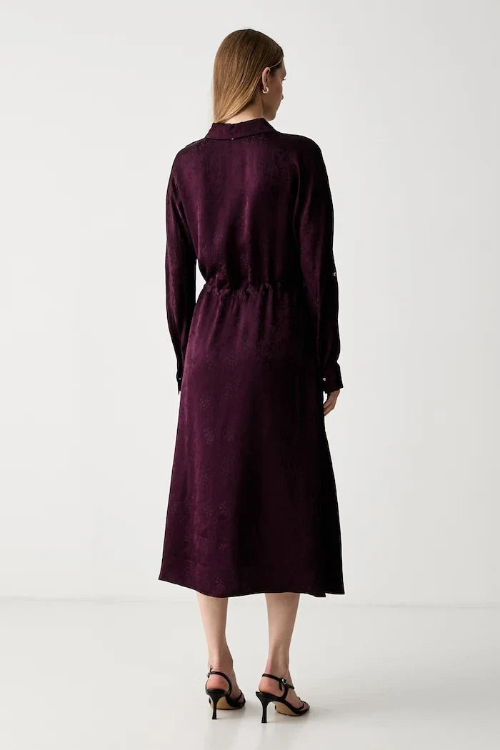 Vestido acampanado de viscosa Liu Jo