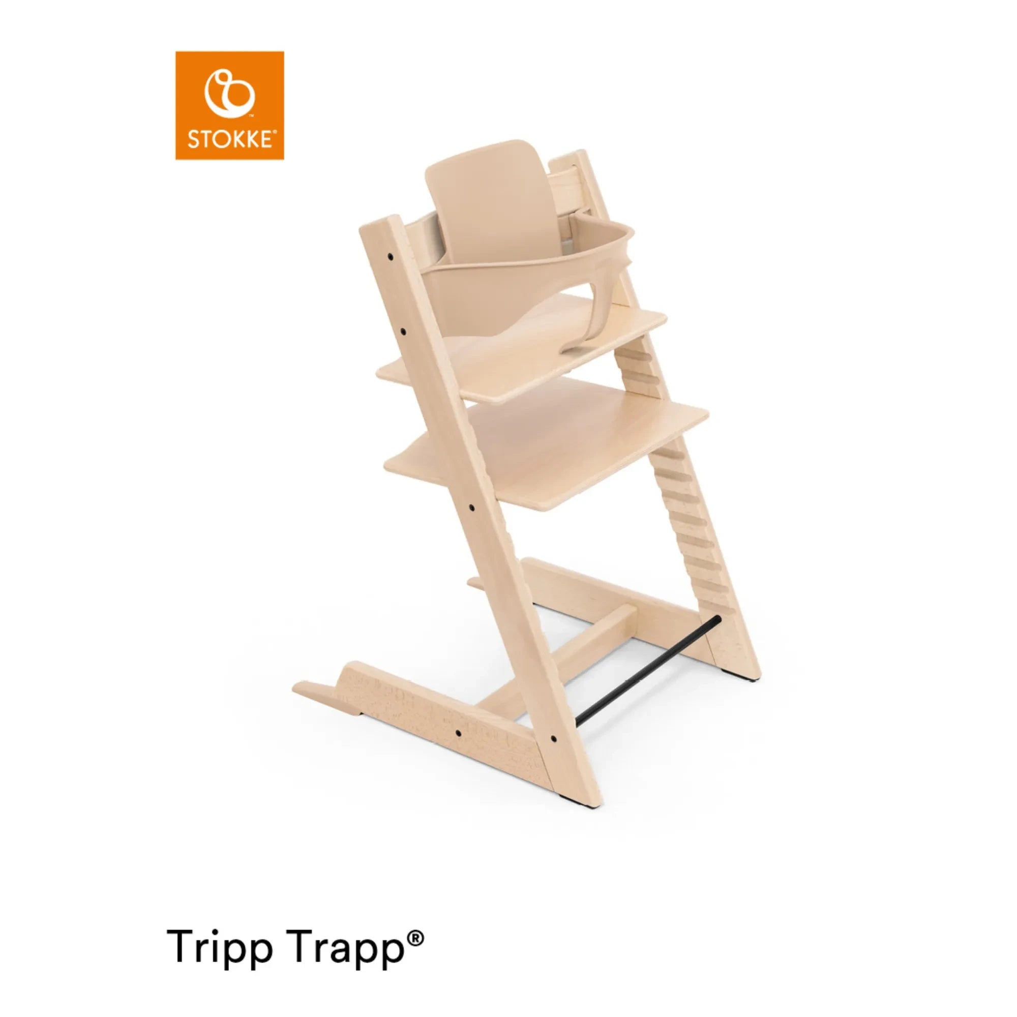 Stokke® - Tripp Trapp® Silla alta de madera de haya