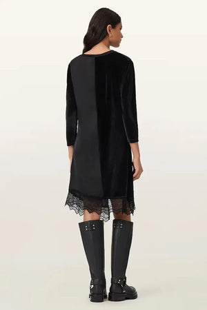 Vestido de terciopelo AllSaints
