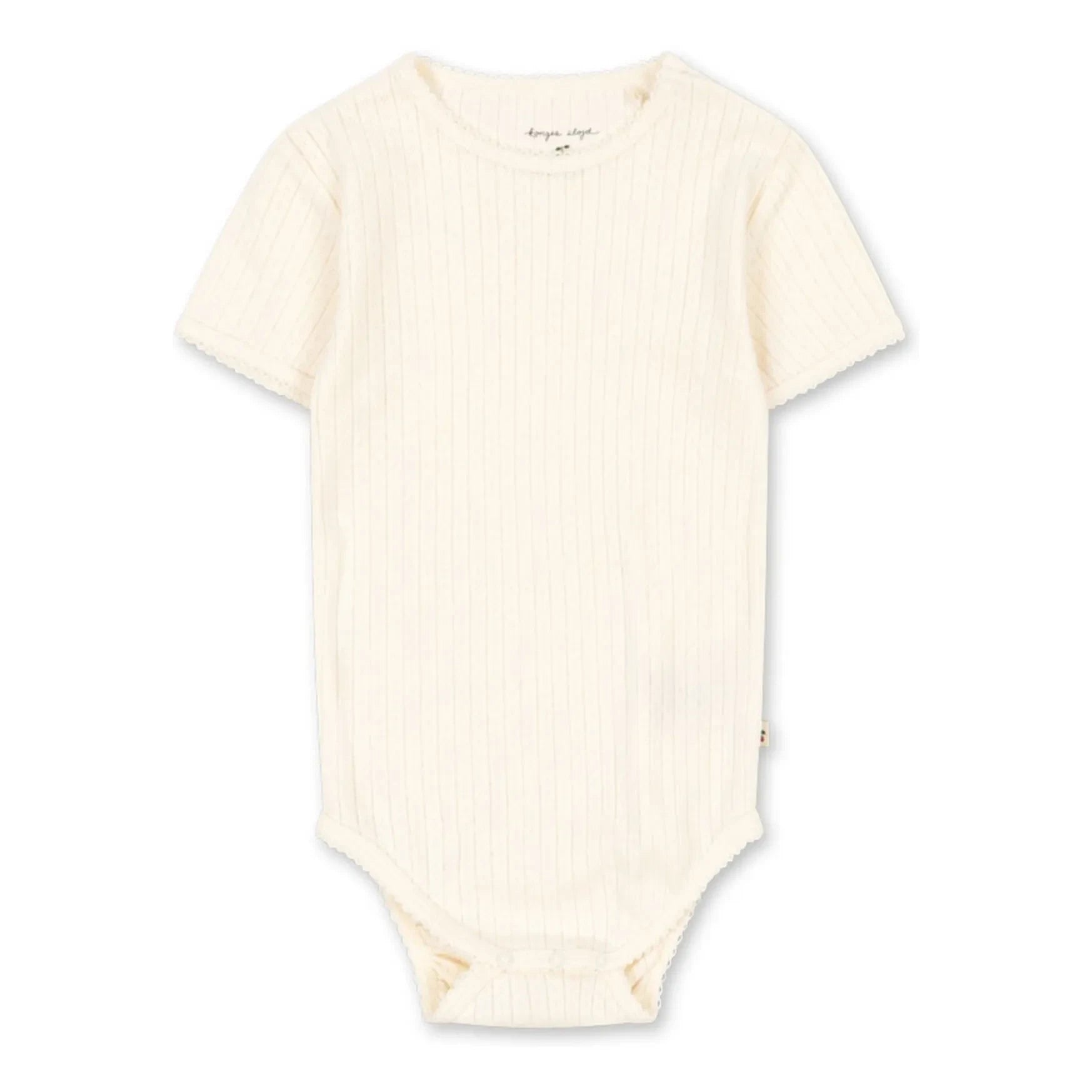 Konges Sløjd - Body Minnie Cereza Algodón Orgánico | Crudo