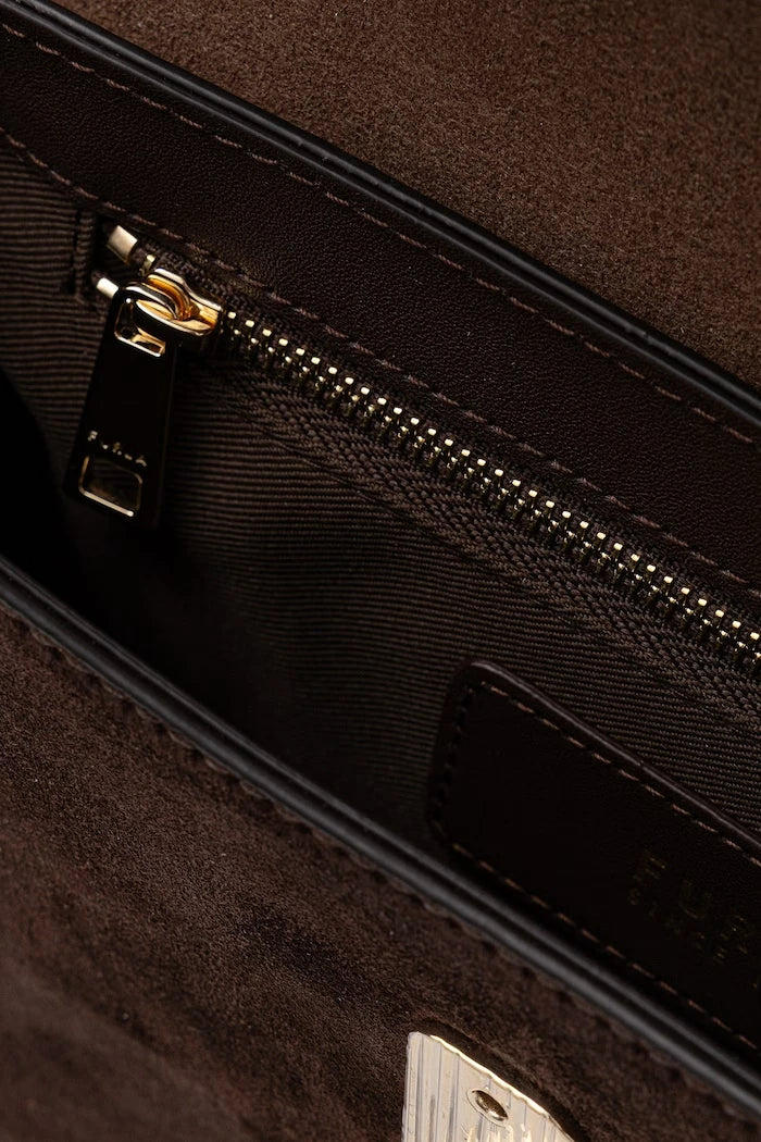 Bolso bandolera Furla de ante para mujer
