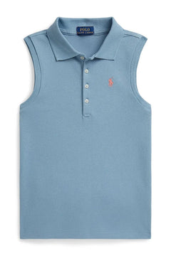 Polo Ralph Lauren camiseta de algodón con cuello para niños