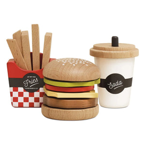 Le Toy Van - Hamburguesa, patatas fritas y refrescos