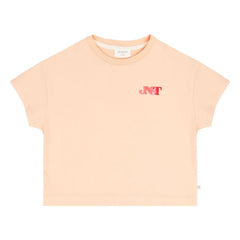 Jenest - Livia JNST Camiseta de algodón orgánico | Melocotón