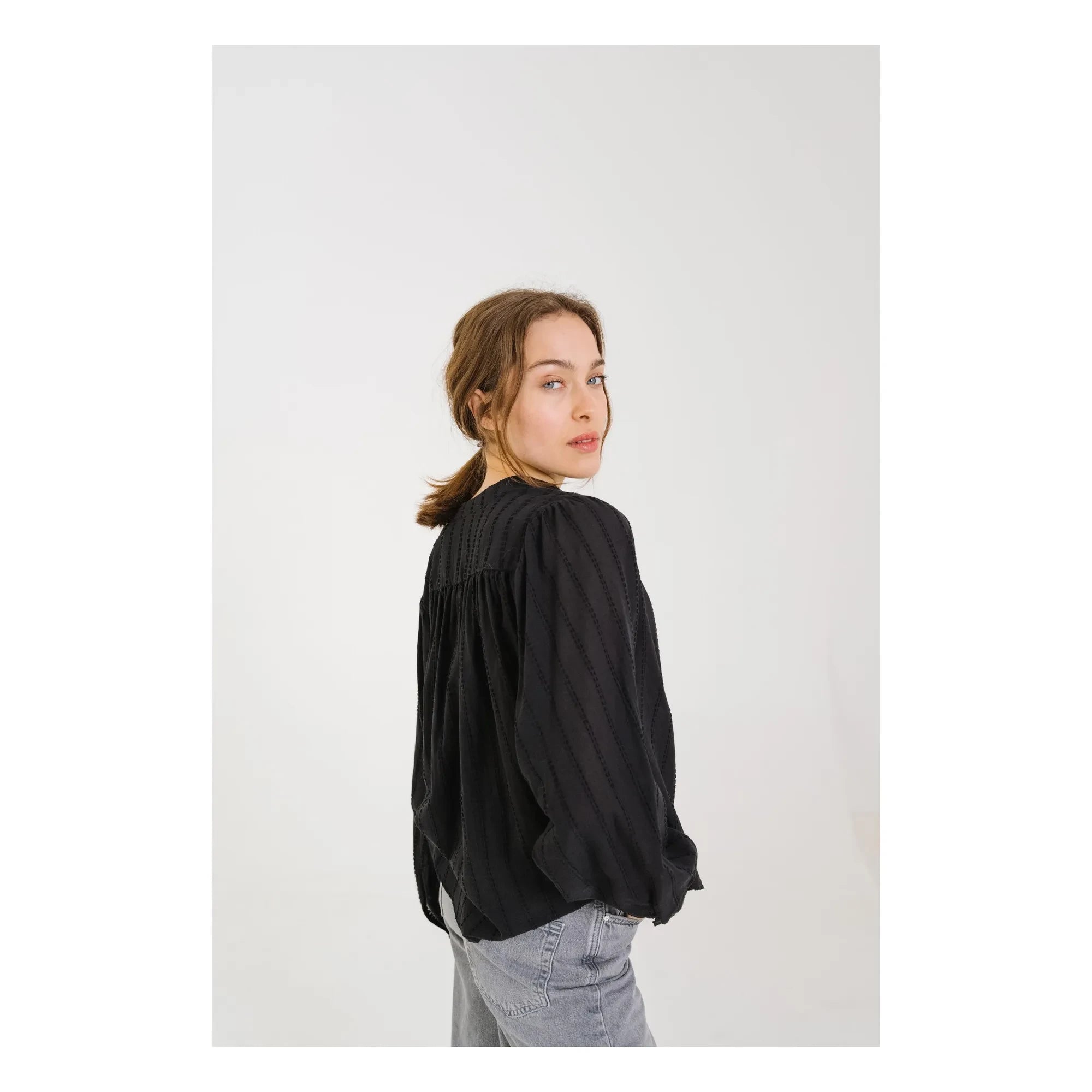 Sacrécoeur - Blusa Gladis Barry | Negro