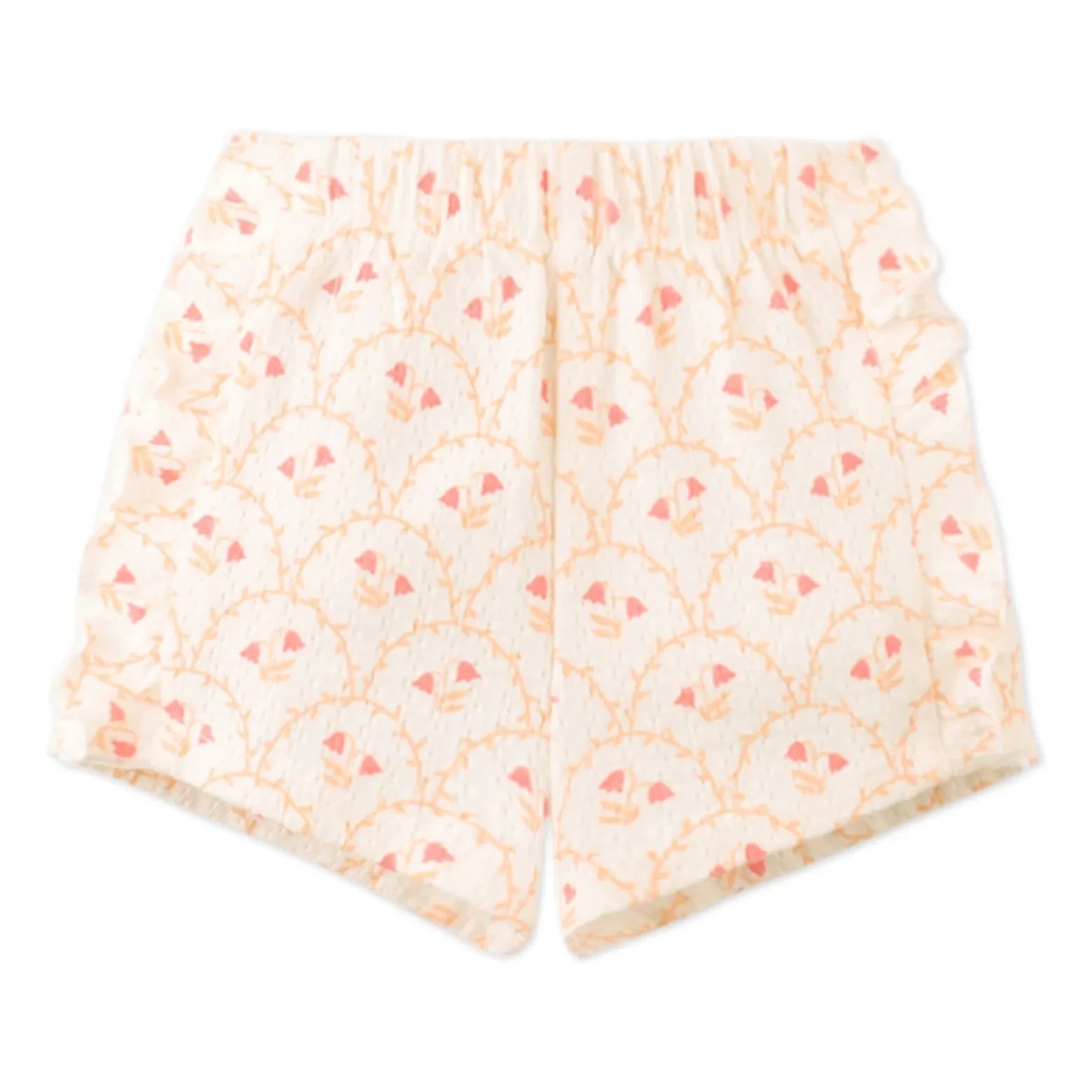 Gingersnaps - Conjunto de top con volantes y shorts Erica | Crudo
